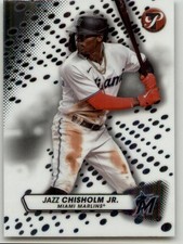 2023 Topps Pristine Jazz Chisholm Jr. #199 Miami Marlins