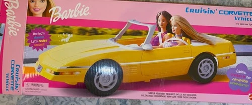 vintage Mattel Barbie Cruisin' Corvette Vehicle, model number 67164