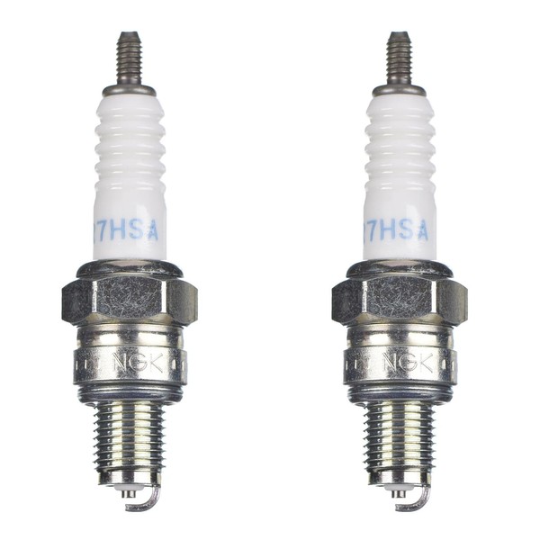 NGK ZüNdkerze CR7HSA 4549 2Er Set (FüR: MKS Ecobikes Cityracer 50 139QMB 00 )-image