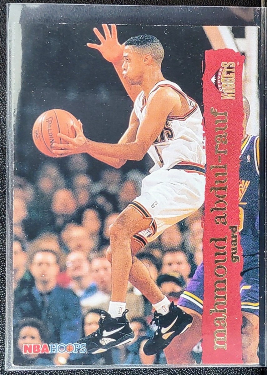 1995-96 NBA Hoops Mahmoud Abdul-Rauf #38 Denver Nuggets