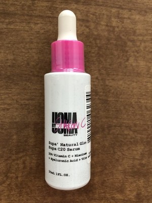 Uoma By Sharon C Supa' Natural Glow Serum Supa C20 1 oz 30ml Full Size ~ New!  