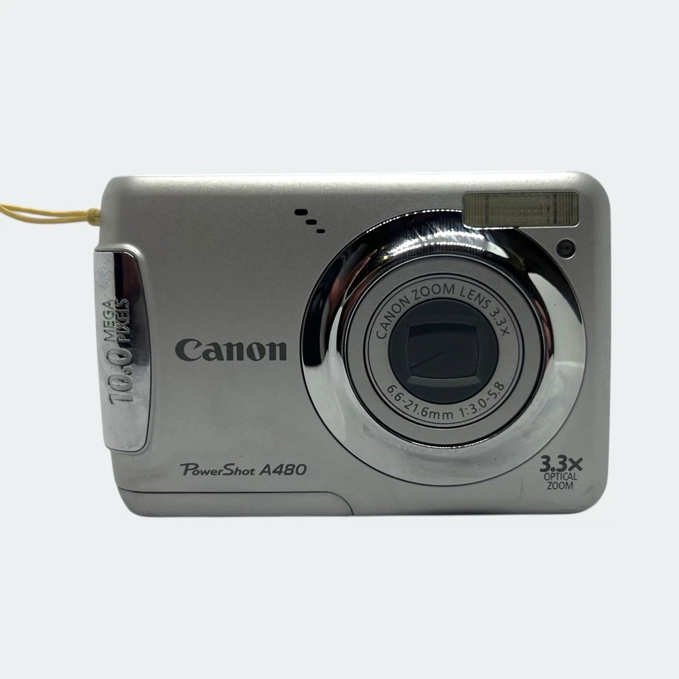 Canon PowerShot A480 Digital Camera - 10.0 Mega Pixels - *FOR PARTS / READ* - Image 3 of 4