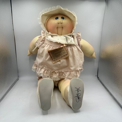 Xavier Roberts The Little People Soft Sculpture Babies Cabbage Patch Blue Eye 83
