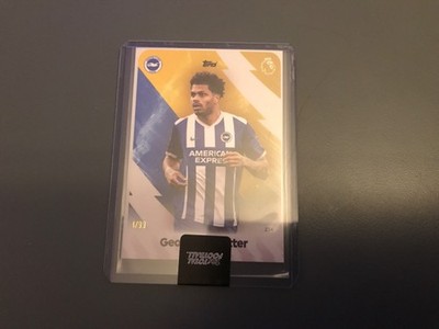 Topps Total Football 26 Rutter Brighton 4/99 Numbered Card