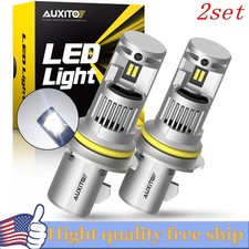 4X 8000K Front Light 9004 LED Car Headlight bulb Hi/Lo Beam Ice Blue High Power