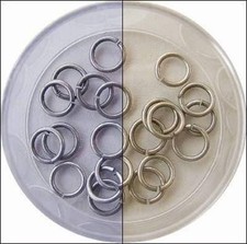 Antyczny pierścionek okrągły 7mm stare złoto 100 sztuk