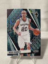 2023-24 Panini Phoenix Manu Ginobili #49 Teal Lazer