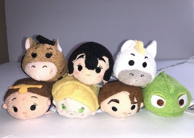 Disney Tsum Tsum Plush Soft Toy Lot Rapunzel Tangled The Series RARE Cassandra