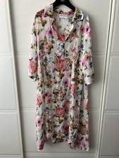 One Season Australia Dress Size Medium Floral Floaty Sheer Dress
