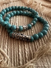 Bohemian Turquoise Beaded Stretch Bracelet Se...
