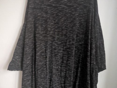 Camiseta Kam Casuals Negra Gris Manchada Nueva York Manga Corta Talla 6XL (T3) - Imagen 7 de 8