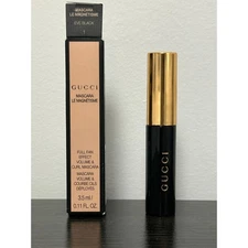 Gucci Full Fan Effect Volume & Curl Mascara Eve Black 3.5ml .11 oz Travel Size