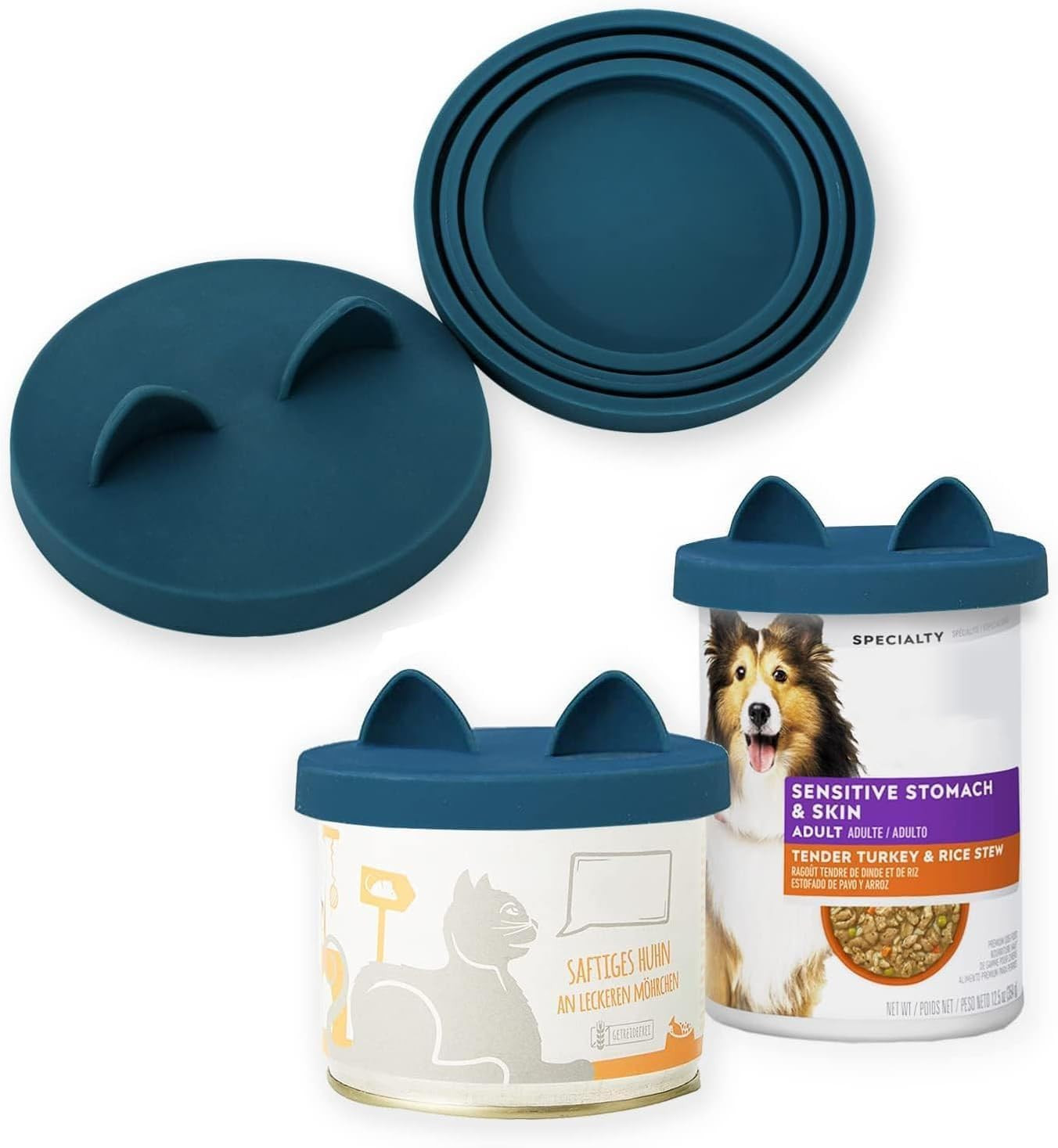 Can Lids, (3,12, 14oz Etc.) Universal Size Bpa Free Silicone Cov