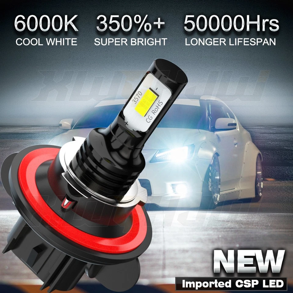 Faro LED 4 piezas bombillas 80000LM para furgoneta Ford Transit Connect 2010-2013 Foto 2 de 4