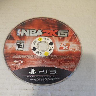 NBA 2K15 (Sony PlayStation 3, 2014) Disc Only Tested (Resurfaced)