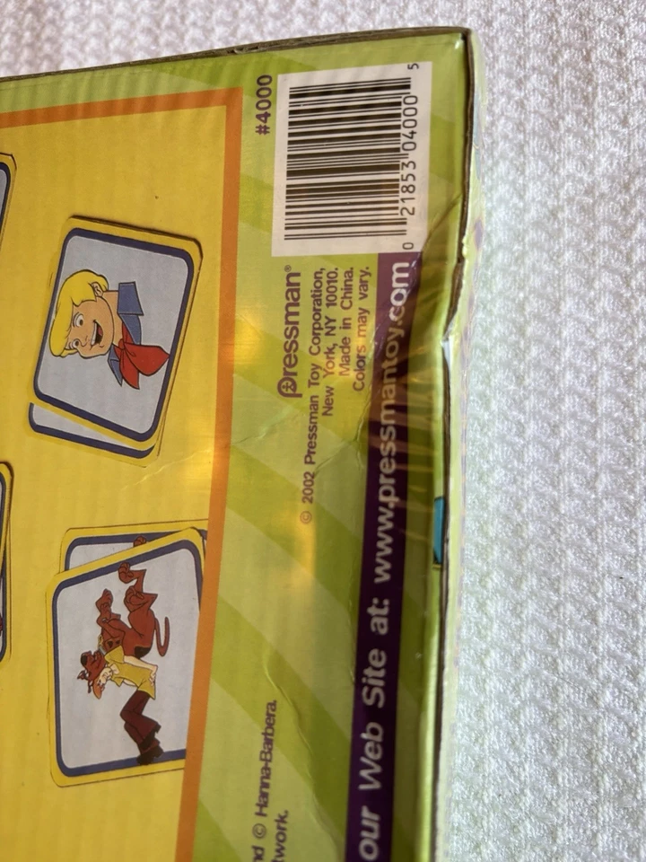Vintage Scooby Doo Get That Dog Game 1999-2002 Pressman Matching game SEALED/NEW - Image 3 of 4