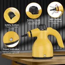 1200W Electric Portable Hand Held Steam Steamer Cleaner & Accessories for Home