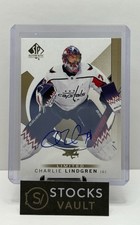 2024-25 UD SP Authentic  Charlie Lindgren Limited Auto 