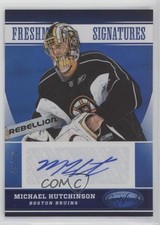 2012-13 Certified Mirror Blue 48/99 Michael Hutchinson #172 Rookie Auto RC 0d7y
