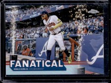 2025 Topps Chrome Ronald Acuna Jr. Fanatical Refractor #FAN-16 Braves