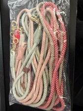 Image of PACK OF 10 ROPE STYLE LANYARDS MIXED COLOURS CLEARANCE