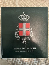 Monete Regno D'Italia-Vittorio Emanuele III- 1900/1943 Con Album Raccoglitore