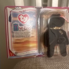 McDonalds TY The End the Bear Teenie Beanie Baby Rare Retired 1999 SEALED
