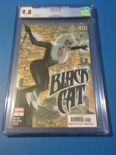 Black Cat #1 Great Adam Hughes Cover CGC 9.8 NM/M Gorgeous Gem Wow