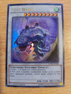 #ad Mist Wurm LC5D EN240 Near Mint NM Ultra Rare 1st Edition $10.95