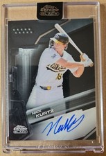 2026 Topps Chrome Black CBA-NK Nick Kurtz Aut...
