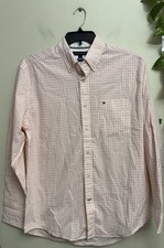 New With Tag Men s Tommy Hilfiger Button Down Long Sleeves Shirt Size M
