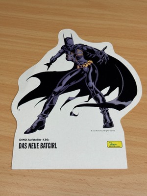 DINO-Aufsteller # 36 Das neue Batgirl, Dino Comics, DC Comics 2000, 20x15 cm