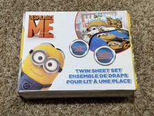Minions Despicable Me TWIN Microfiber Bed She...