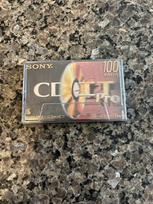 SONY CD-IT 100 MINUTE Blank Audio Cassette Tapes High Bias Type ll SEALED