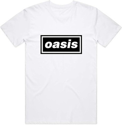 Oasis Decca Logo Official Tee T-Shirt Herren Unisex Männer Frauen Unisex Tshirt Tee