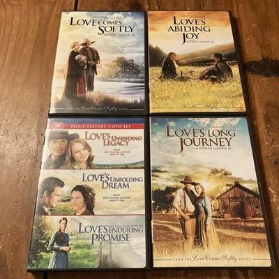 Lot of 6 Love Comes Softly Series DVD Michael Landon Jr, Janette Oke - Image 1 of 4