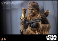 Hot Toys Star Wars Chewbacca MMS766 and Disassembled C-3PO 1/6 Action Figure New - Image 5