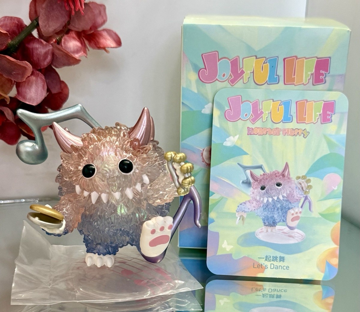 POPMART INSTINCTOY Monster Fluffy Joyful Life “Let's Dance