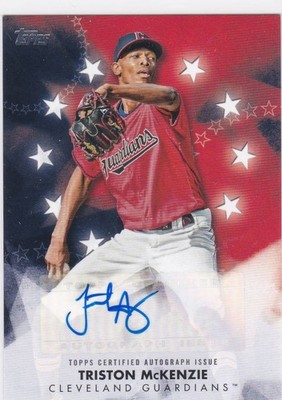 2024 Topps Series 1 - Baseball Stars Autographs #BSA-TMC Triston McKenzie Auto