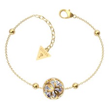 Image of Guess Ladies 4G Logo Boule Bracelet UBB01394