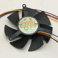 New 1PC 0.35A graphics card cooling fan 4 line MGT5005XF-W10 5V
