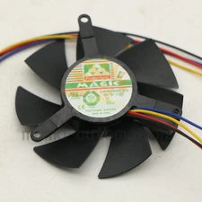 New 1PC 0.35A graphics card cooling fan 4 line MGT5005XF-W10 5V