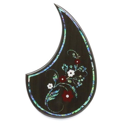 Thick 38-41 Inches Self-adhesive Acoustic Guitar Pickguard Scratch Plate Flowers