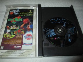 BATMAN FOREVER: THE ARCADE GAME SEGA SATURN COMPLETE CIB w/ REGISTRATION CARD