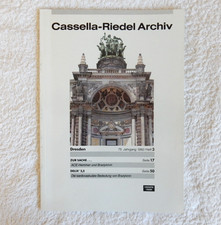 Casella-Riedel Archiv: Dresden