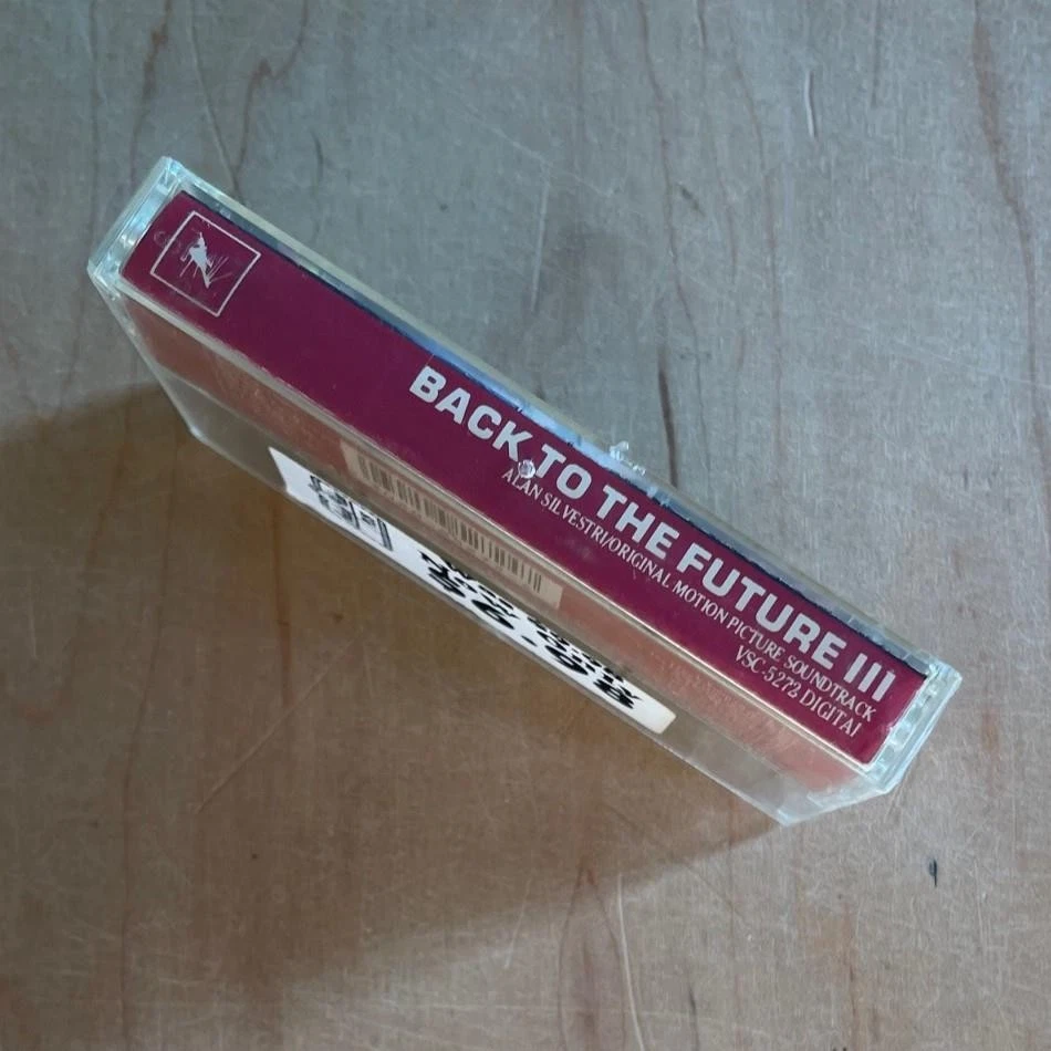 BACK TO THE FUTURE III 1990 New Sealed Audio Cassette Soundtrack Alan Silvestri - Image 2 of 4
