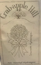 Crabapple Hill “Garden Party” 3 Patterns YOU CHOOSE Lilacs/Morning Glory/Hydrang