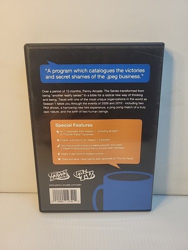 Penny Arcade: The Series - Season One DVD 4-Disc Set - Picture 2 of 5