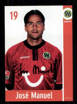 Jose Manuel Autogrammkarte Hannover 96 2002-03 Original Signiert