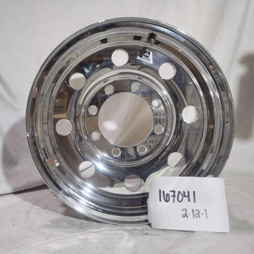 16x7.00 Alcoa 8x6.5" Acorn Style Mirror Polish Aluminum (Returned item)